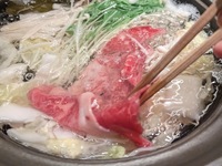 〈しゃぶしゃぶ〉国産牛モモ