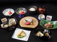 ～Enjoy carefully selected seasonal seafood and mountain delicacies～ Kaiseki plan "Aoi"