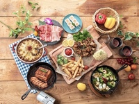 (Summer) Weekday — Bar Classic BBQ Plan (Unlimited Alcohol)