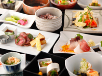 Lunch 9 dishes and 2 hours all-you-can-drink 5,800 yen