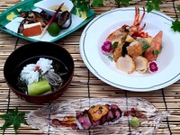【夜景×仙台牛や伊勢海老　京の夏の風物詩 鱧 若鮎を織り込んだ贅沢会席】　都