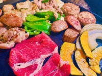 ★★★牛・豚・鶏　肉食べ放題BBQコース★★★