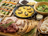 プレミアムテラス　ワンちゃんブース　スペシャルBBQコース