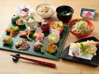 Kamakura Seasonal Taste - Irodori - 12 Obanzai Set with Tempura Platter