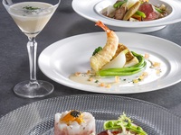 【ナチュール】素材の個性を引き出す繊細なコース+乾杯グラスシャンパン（ディナー）