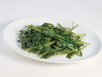 【アラカルト】96.空芯菜の塩味炒め　中盆