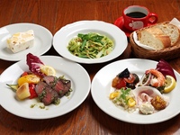 [Prix fixe dinner course 5 dishes total 7,000 yen (tax included)] Authentic Italian course with a choice of appetizer, pasta and main dish