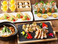 MODIS確約【シーズンセレクションコース（週末）】3時間／OPEN～20時までスタート限定／コース料理＋飲み放題＋室料込み　