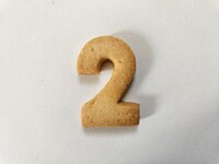 数字クッキー『２』