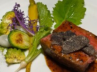 【ディナー】豪華食材を使ったWメインのプレミアムディナーコース　全6品