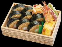 足赤海老の天巻き弁当