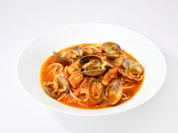 【単品】真鱈と浅蜊貝のトマトスープスパゲティ