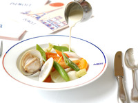 [Dinner] appetizer + main2 + dessert + after-meal drink