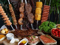 -◆◇◆Highly popular [Churrasco & Dinner Half Buffet] ◆◇◆-
