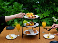 【Shine Muscat Afternoon Tea】+ Cafe Free& Autumn Drink