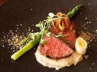 [DINNER] <Saison Course> A course to enjoy seasonal main dishes and ingredients