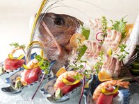 [Celebration Plan] Kyo Kaiseki Course with Whole Sea Bream Sashimi for 4 people