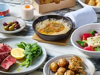 THE FULL GREEK DINNER＋メイン和牛＆ギリシャカラニカ スパークリングワイン