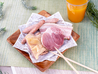 [Kids BBQ set (equipment rental included)]