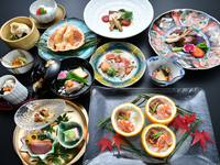 【月替わり】　特撰会席+選べる乾杯酒付　税込22,000円