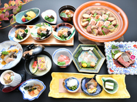 【月替わり】　特撰会席+選べる乾杯酒付　税込22,000円