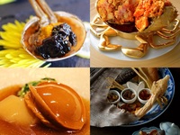 （ランチ＆ディナー）【新華の極×上海蟹】姥鮫のコラーゲンと究極の希少乾貨のぶっとびスープ　ダブル上海蟹姿蒸し　酔っ払い上海蟹2種の味　極上フカヒレ食べ比べ（コースのみ）