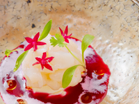 Chef's  9-courses Citrus  ¥7400