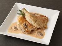 錦爽鶏のコンフィ