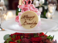 フラワーリボンケーキ　スペシャルコースRose（全11品）