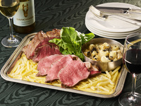 【歓送迎会におすすめ・着席パーティープランA】魚介やローストビーフなど全5品＋乾杯スパークリングワイン付・120分フリーフロー