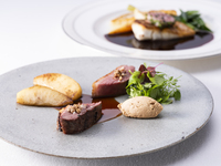 【Kazahana ディナー】メイン2品の全5品＋1ドリンク