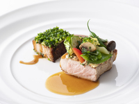 Kazahana dinner set] 4 main products + 2drink