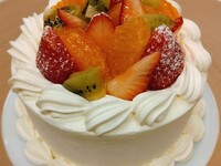 アニバーサリーケーキ　12㎝・4号サイズ　＜4名様～6名様＞