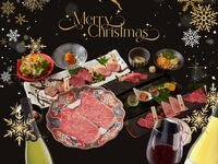 25日【クリスマス、忘年会にもお勧め♪】◆一部17:30-20:00 二時間半制　スパークリングor ワイン のフルボトル付の煌コース◆