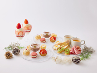 【冬のアフタヌーンティー】chanao-mama特製デザートなど10種＋カフェフリー