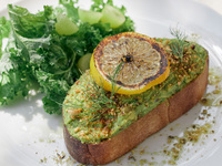 【早餐】开放式三明治套餐