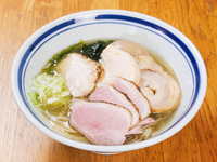 Salt soba with duck and seasoned egg (Reservation only)