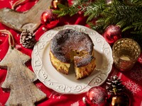 【テイクアウト】”ブッシュドチョコレート＆モカ”バスクチーズケーキ