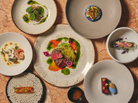 [Xmas2025] Christmas dinner with sparkling wine, 7 dishes