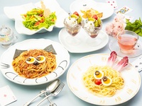 Queen of Hearts pasta set with your choice! Relaxing lunch with coffee or tea after meal 2500 yen