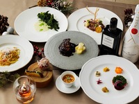 【X'mas Dinner 24,25日限定】キャビア トリュフ フォアグラを含むクリスマスコース