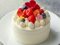 【レイトクリスマスプラン】ホールケーキとグラスシャンパンまたはお好きなカクテル付き