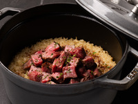 Seat & Ushi Gohan (Beef Rice) Large Size