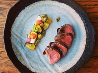 [Xmas2023] Ezo deer, truffle, oyster gratin, competition winning sommelier selected wine