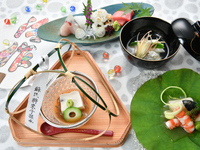 [No private room fee/Dining lunch] Limited time offer ≪Cool breeze kaiseki.｡:+*≫