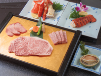 月の宴(飲み放題)　(120分）上焼肉とタラバ蟹＆オマール海老食べ放題飲み放題