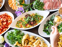 【テーブルシェア－Pono－】リゾートハワイアンで宴を楽しむ+スパークリング含む2時間飲み放題(平日限定)