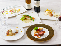 ★Limited number of groups x window seat x terrace table ★ [Liberté course] Celebrate with anniversary cake + commemorative photo + toast with champagne