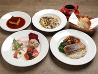 〈  1ドリンク付+ティラミス〉​IL CALDINALE LUNCH前菜＋選べるパスタとメイン 、ティラミス・コーヒー　5,500円(税込)