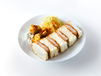 Reservation for a light meal [Pork Cutlet Sandwich]